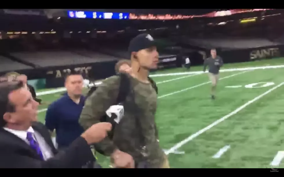 Jimmy Graham Ignores Media, Exits Superdome In Silence After Loss To Saints [Video]