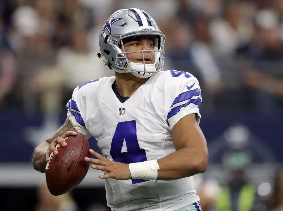 Dak Prescott Picks Up Cup Off Ground, Internet Reacts [VIDEO]