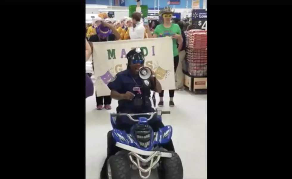 This Random Mardi Gras Parade In A Covington Walmart Is Way Too Lit [VIDEO]