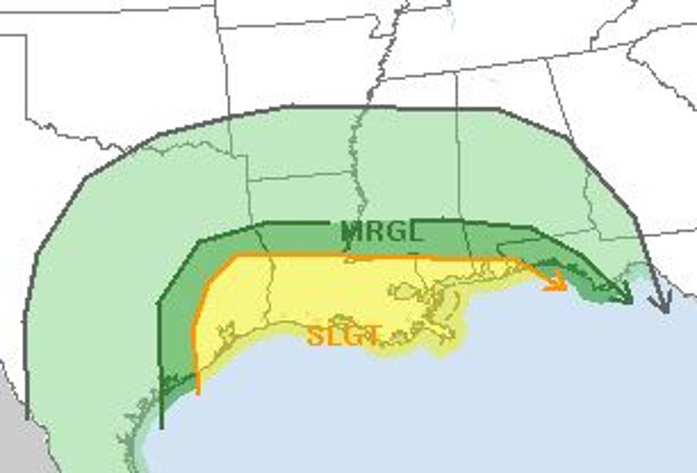 Severe Storms Possible For Valentine’s Day