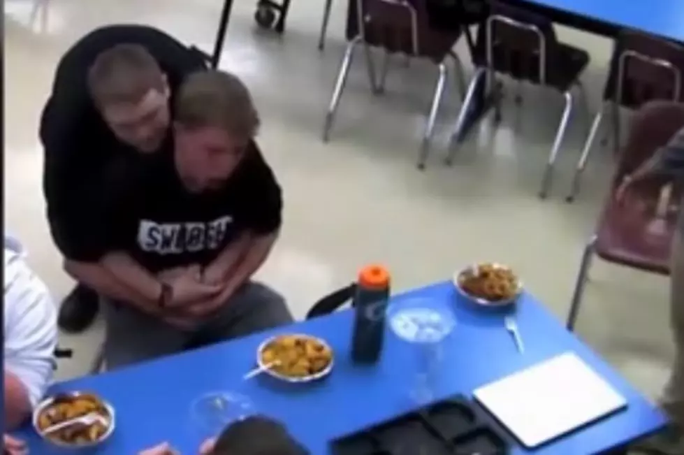 Student Saves Friend From Choking In The Cafeteria