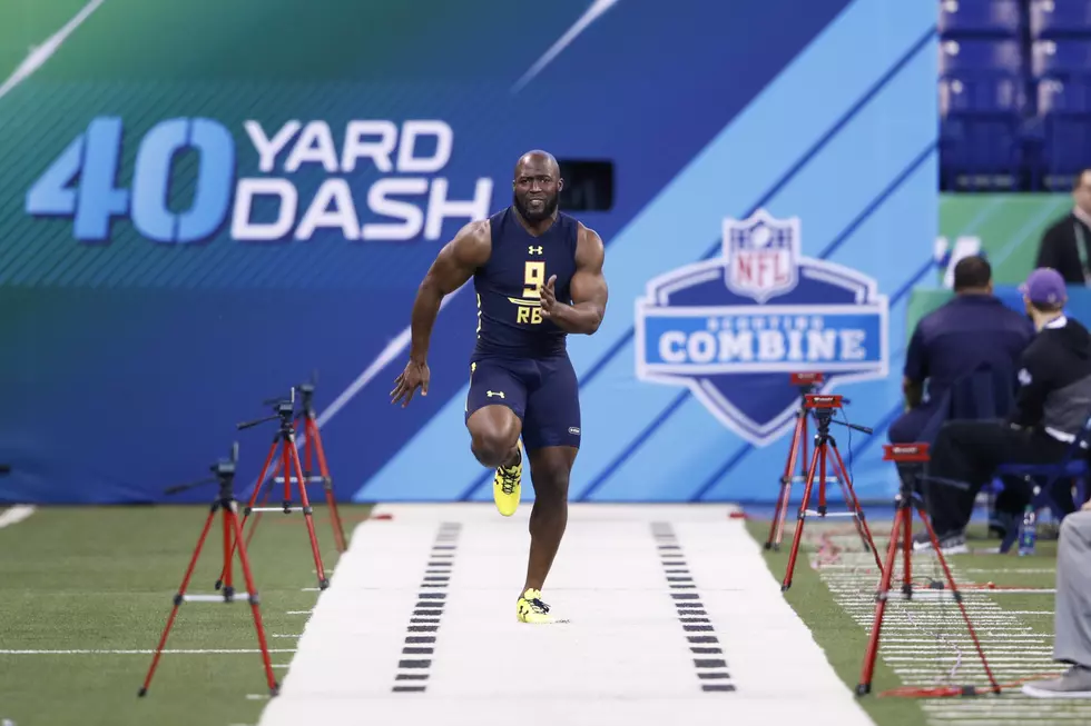 Fournette At Combine [Video]