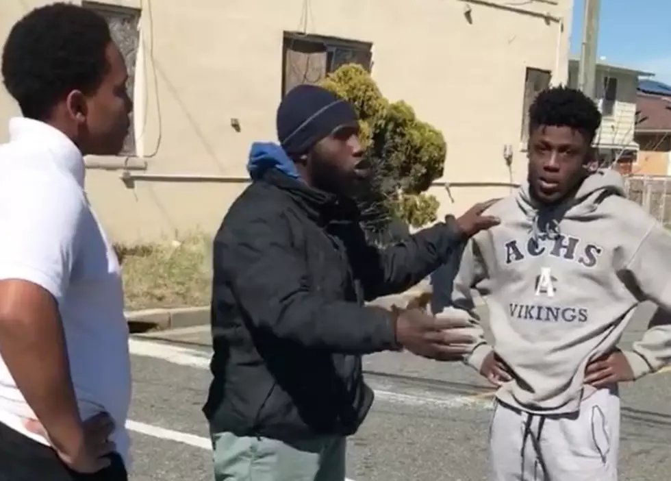 Man Stops Street Fight
