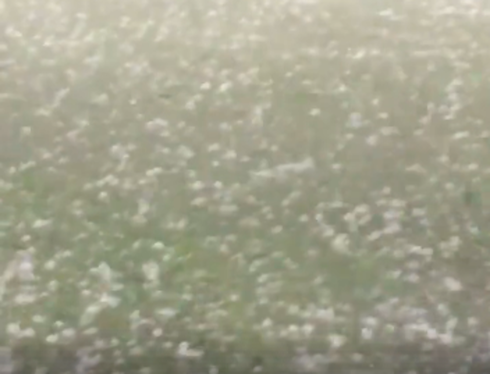 Major Hail Storm Caught On Camera From Glenmora [VIDEO]