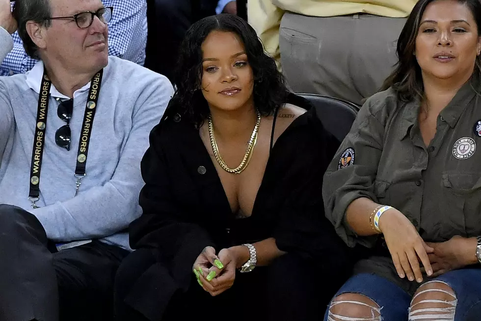 Did Kevin Durant Stare Down Rihanna In Game 1 Of The 2017 NBA Finals? [VIDEO]