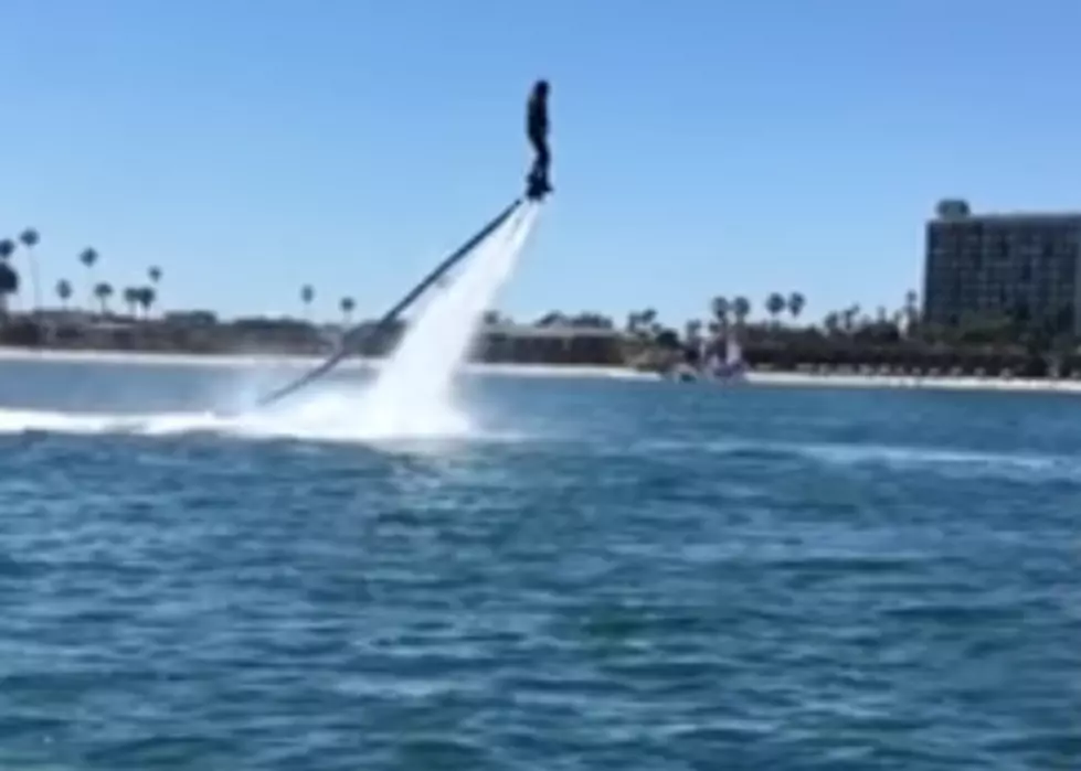 Jet Boarder Comes To The Rescue [VIDEO]