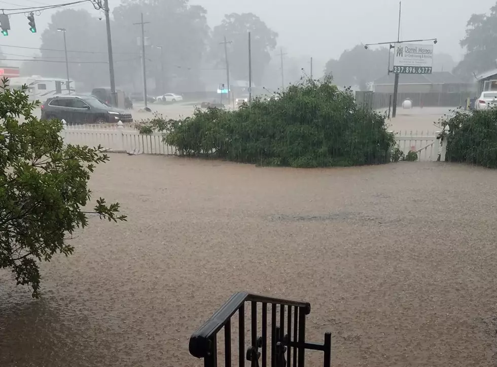 Thunderstorms Drop Lots of Rain, Causes Flooding In Area