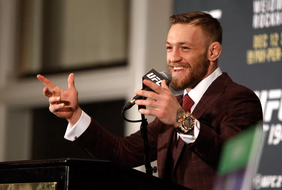 Connor McGregor Uses Expletive To Design Pinstripe Suit [NSFW-PHOTO]