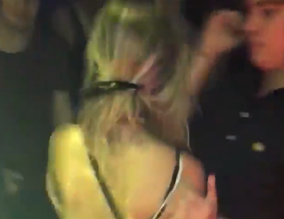 Woman Gets Instant Karma After Urinating In Club [VIDEO]