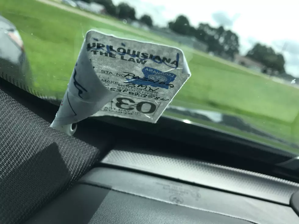 Louisiana Drivers Will Have To Keep Their Inspection Stickers For Now