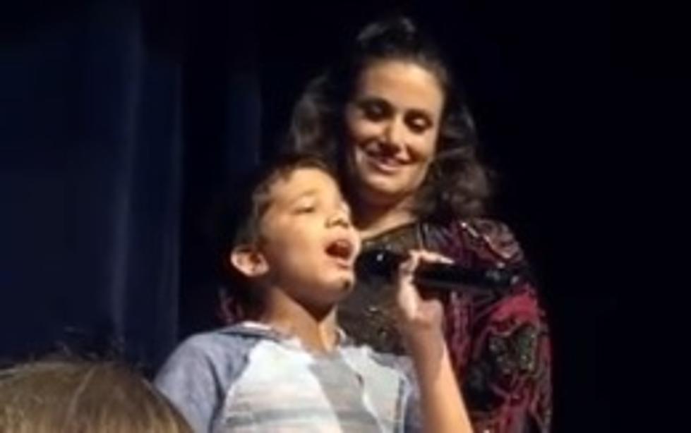 Little Boy Slays ‘Let It Go’ During Idina Menzel Concert