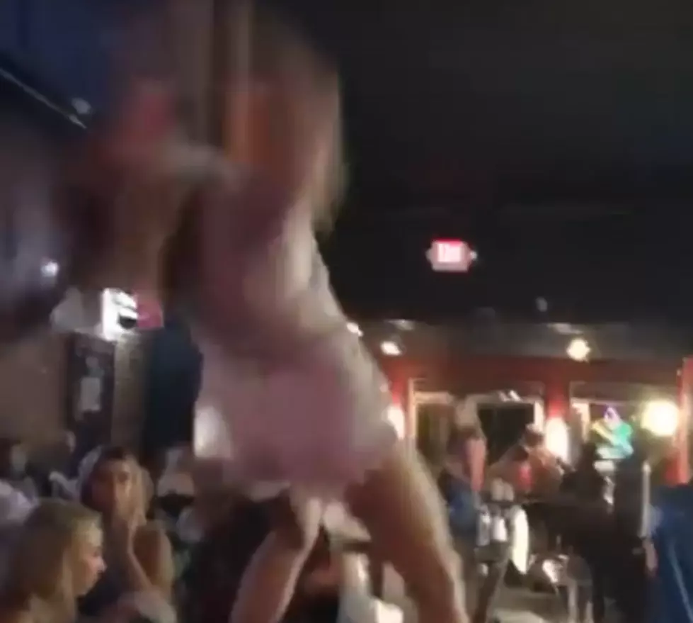 Girl Attempts Backflip On Bar, Ends In Disaster [VIDEO]
