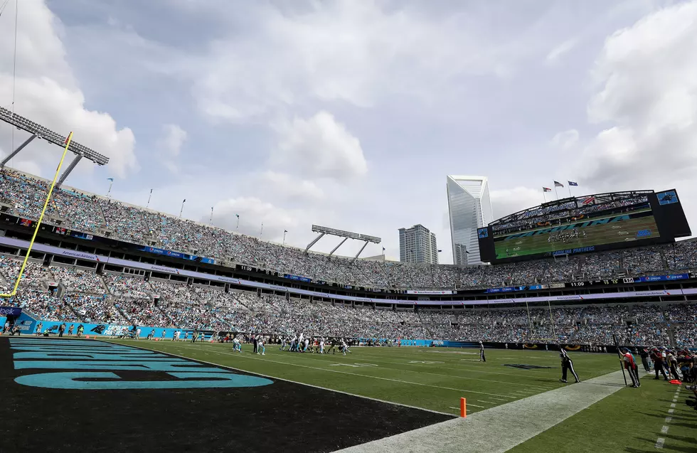 Female Carolina Panthers Fan Tinkles In Men&#8217;s Urinal At Bank Of America Stadium [PHOTO]