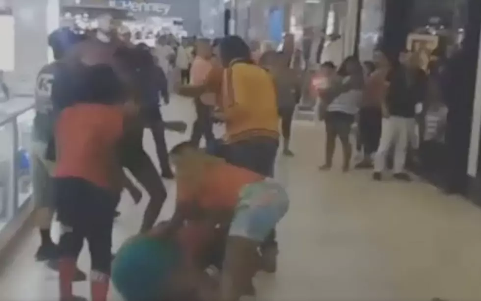 Massive Brawl In Mall Caught On Video, Child Caught In Middle [VIDEO]