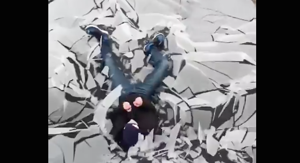Video Of Ice Shattering On Trampoline Is The Most Satisfying Thing You’ll Watch All Day