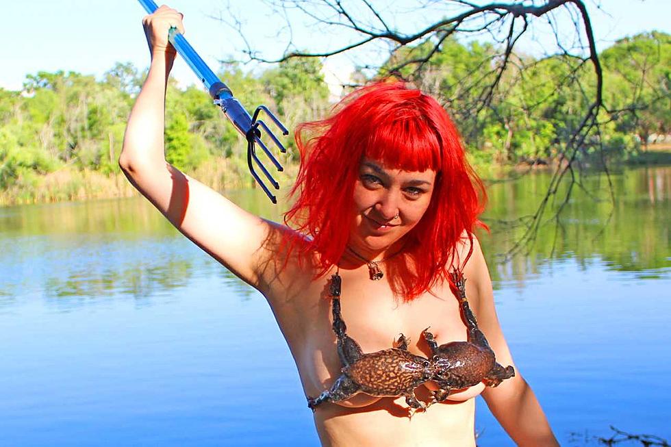 Local Woman Goes Viral For Her &#8216;Frog Bikini&#8217; Creation [PHOTOS]