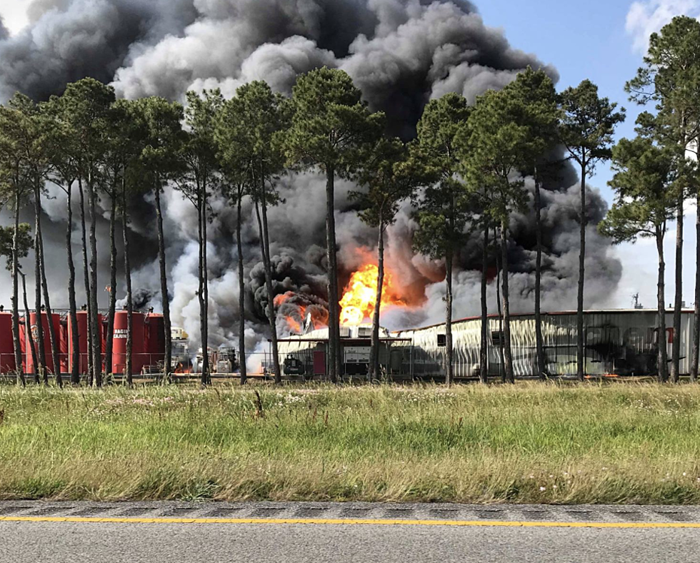 I-10 Closed In Duson Due To Major Fire, Evacuation Ordered [VIDEO]