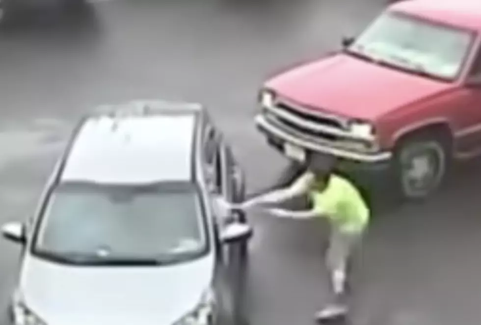 Road Rage Incident Ends With Man Smashing Car With Sledgehammer [VIDEO]