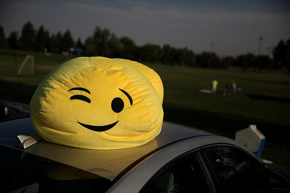 Lottery Winner Wears Emoji Mask When Claiming Prize [PHOTOS]