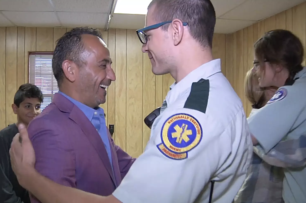Local Business Owner Reunites With Acadian Ambulance Medics That Saved His Life [VIDEO]