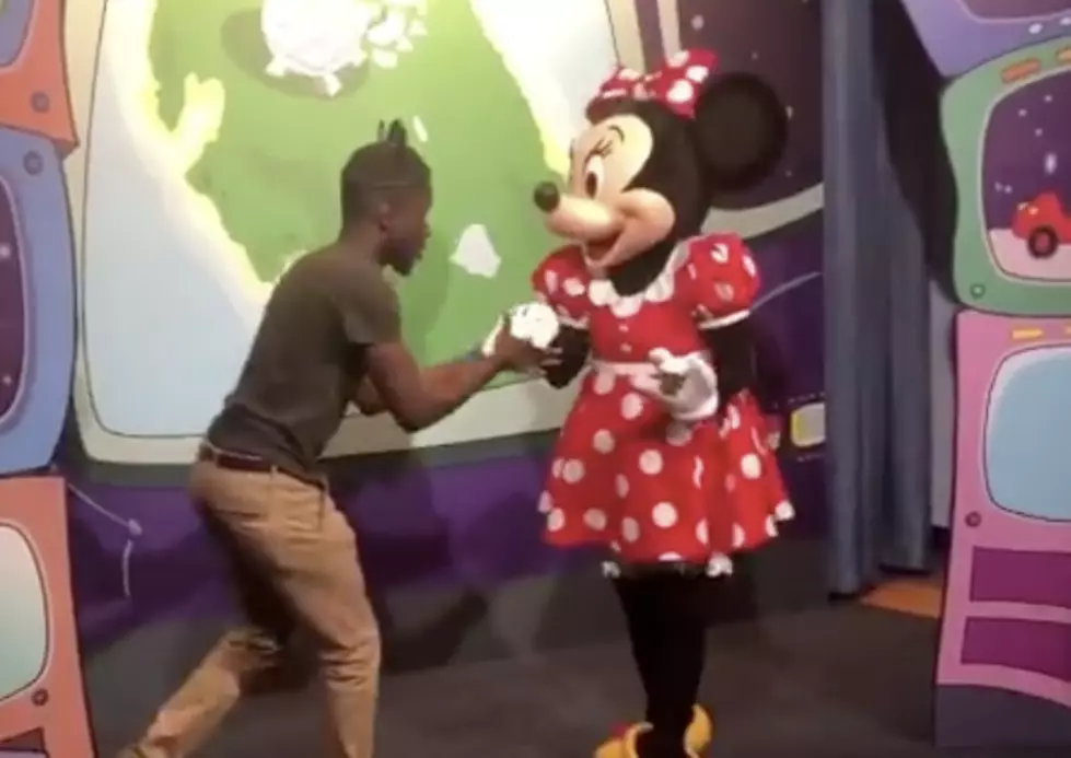 Mickey Mouse Storms Off After Someone Proposes To Minnie Mouse [VIDEO]