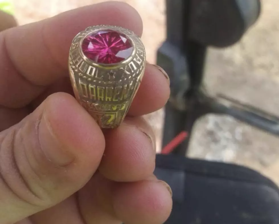 Class Ring Lost In 1987 Found By Construction Crew Near UL, Returned To Owner [PHOTO]