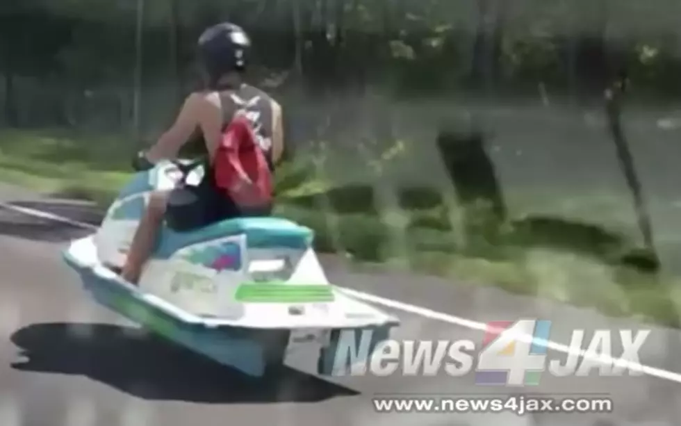 Jet Ski Scooter Spotted And It Is Street-Legal [VIDEO]