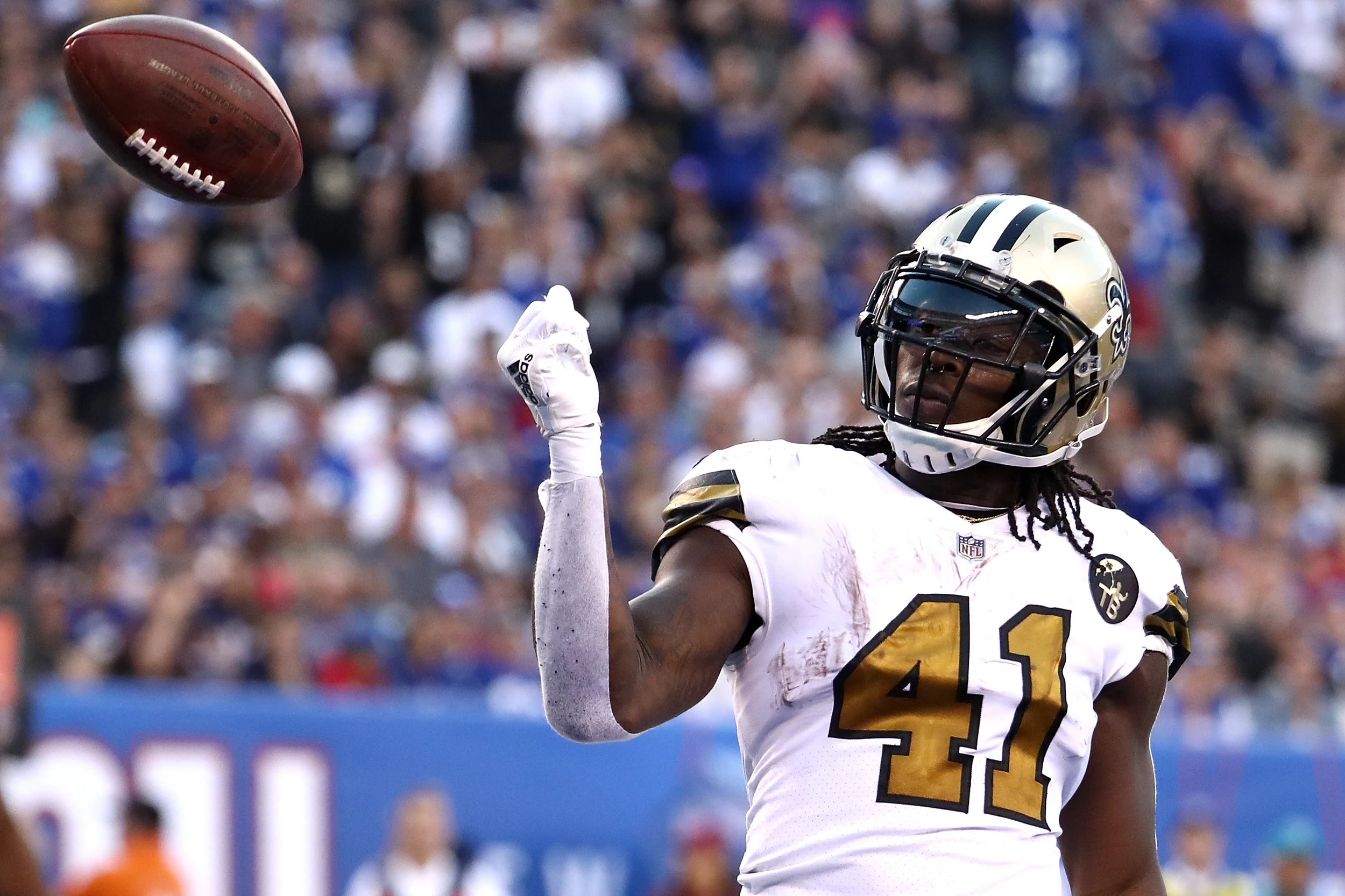 Why Does Alvin Kamara Wear That White Tape On His Arms?