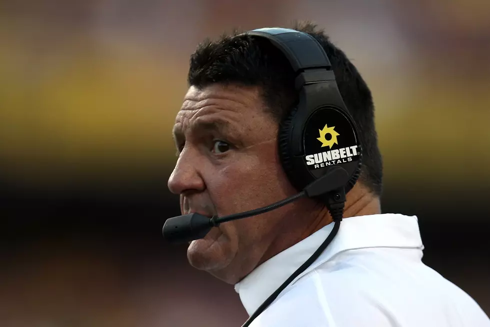 LSU’s Coach Orgeron Puts Reporter In Place Over Question [VIDEO]