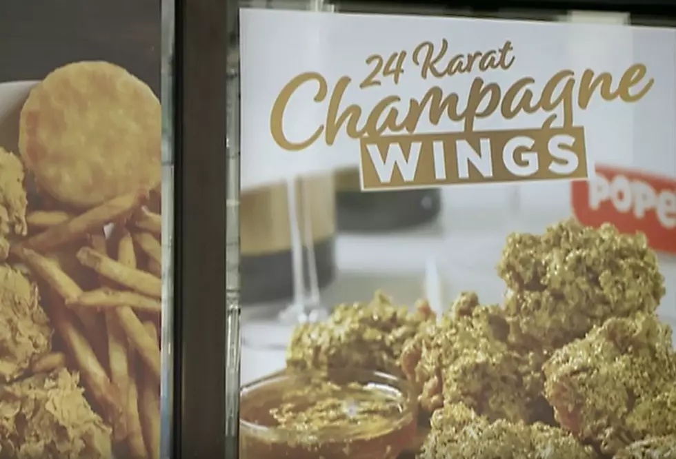 Popeyes Celebrates Opening 3,000th Restaurant By Serving 24k Gold Chicken [VIDEO]