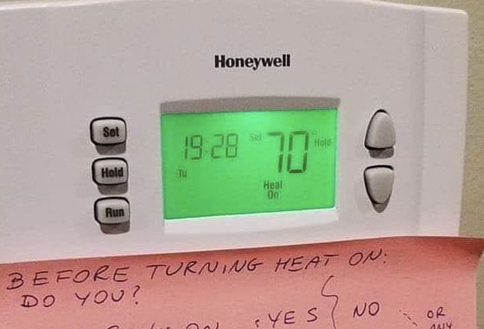 Before Turning On The Heater, Be Sure To Read These Thermostat ‘Rules’ First [PHOTO]