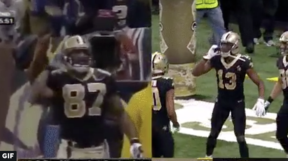 Watch Side-By-Side Video Of Joe Horn And Michael Thomas ‘Flip Phone’ Touchdown Celebration