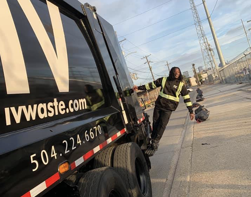 Why Is Alvin Kamara Riding On The Back Of A Garbage Truck???—We Found A Few Answers