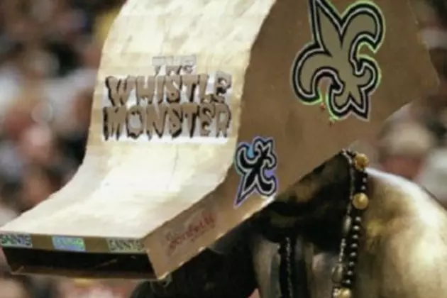 Saints Fan &#8216;Whistle Monster&#8217; Upsets Some Watching Game On Television [PHOTOS]