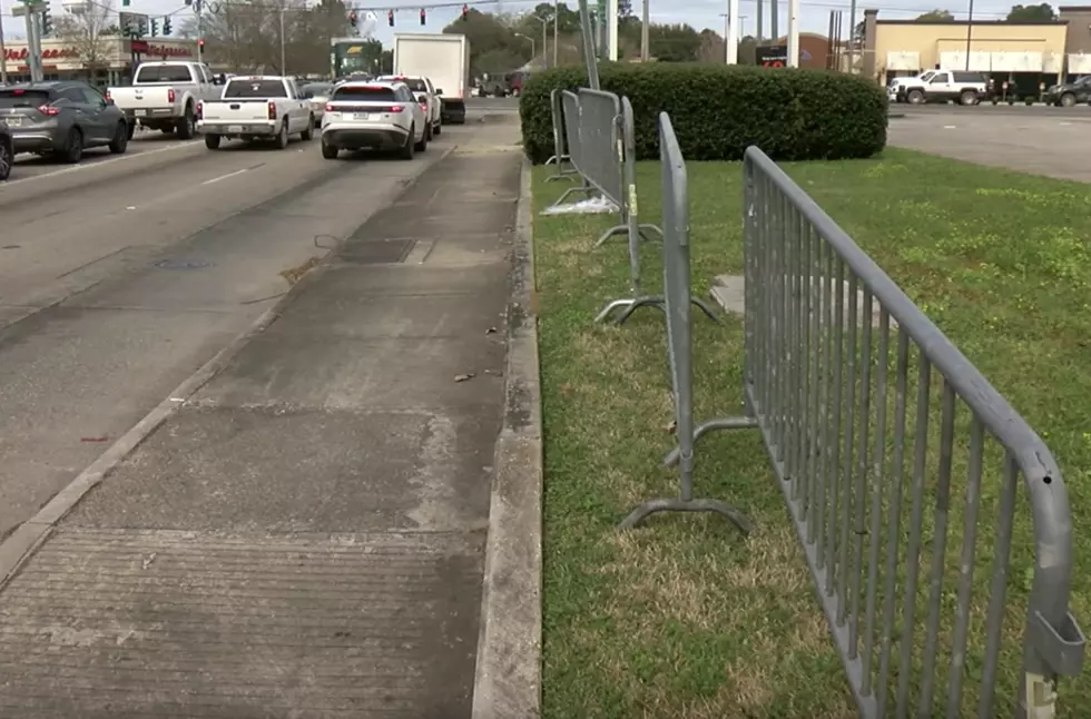 Lafayette Parade Barricades Pose Problems For Pedestrians