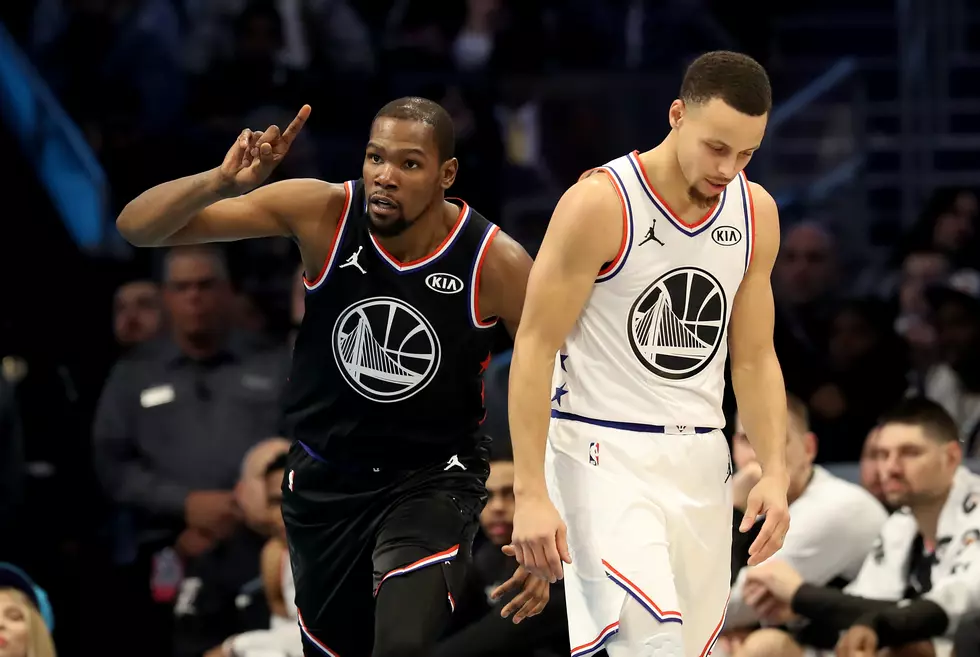 Moment Kevin Durant Told Stephen Curry Nipsey Hussle Was Murdered [VIDEO]