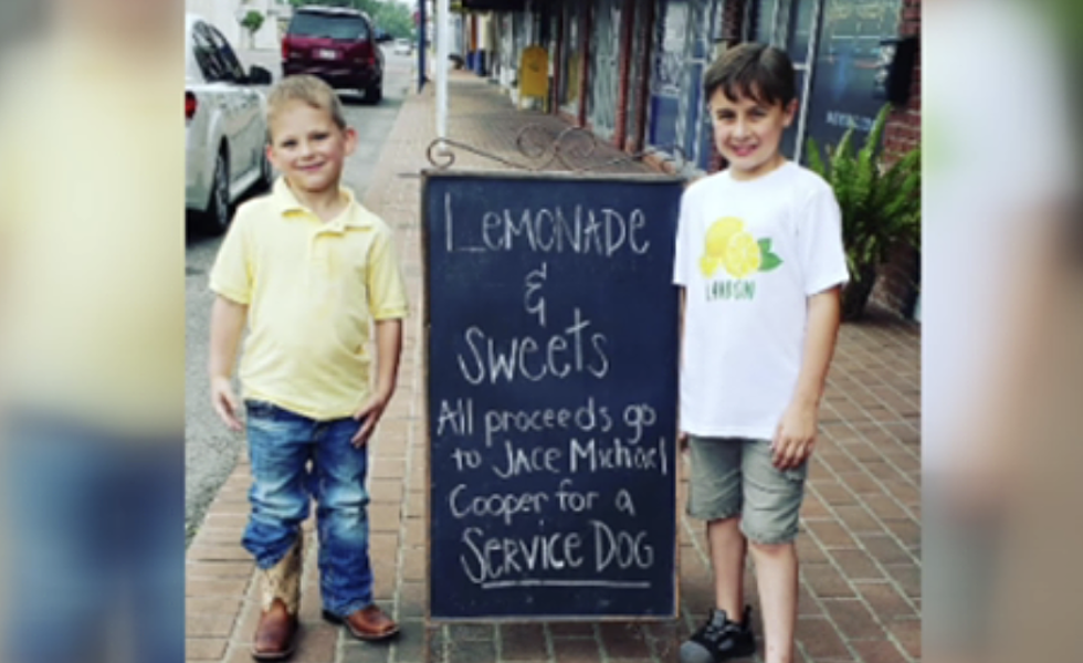 Landon&#8217;s Lemonade: Young Jennings Entrepreneur Back At It Again To Help Friend In Need
