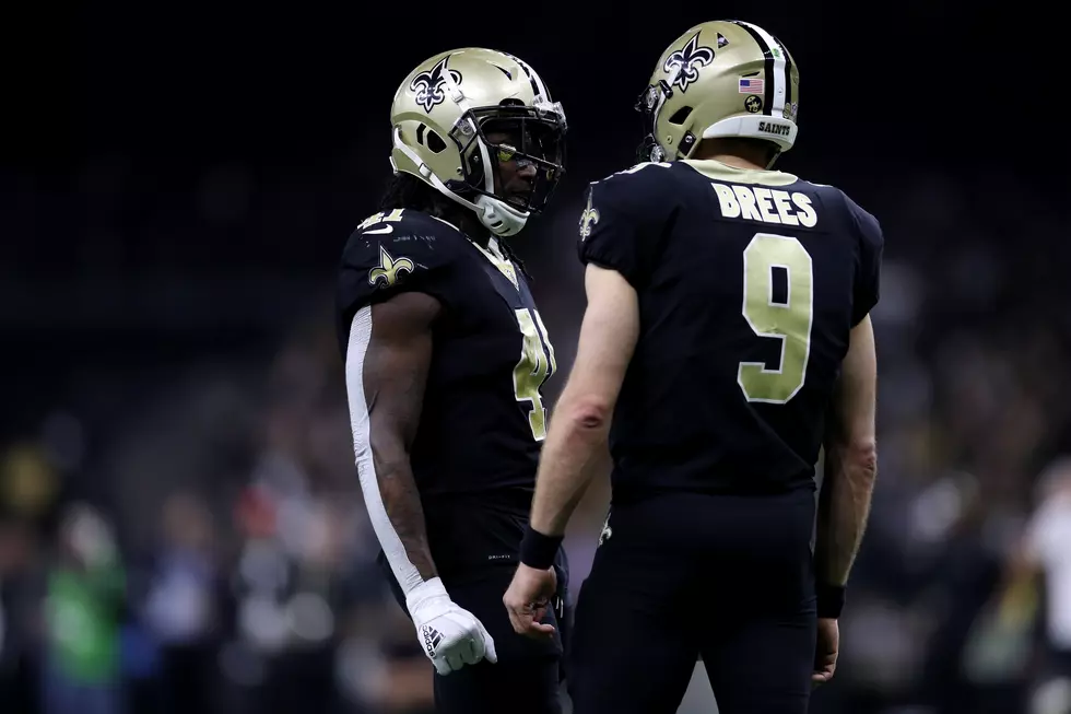 Drew Brees Reveals That His Kids Steal Alvin Kamara’s Shoes From The Saints Locker Room