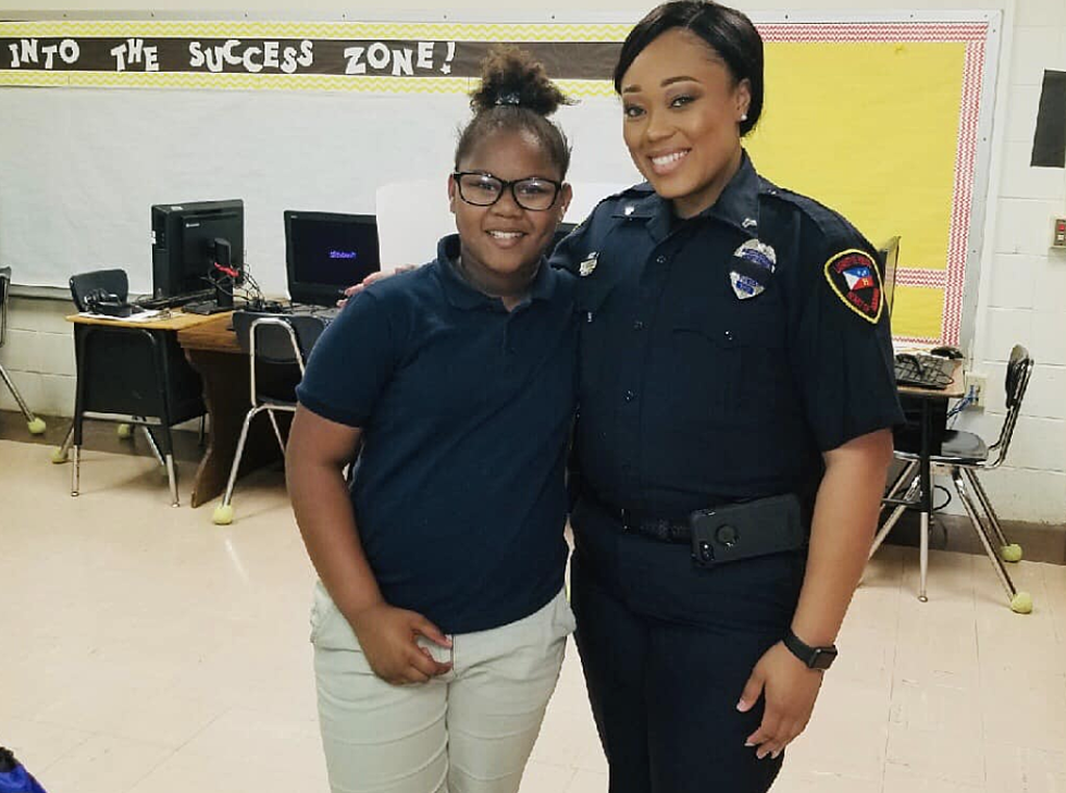 Lafayette Police Officer Grants Student Her Wish [PHOTOS]