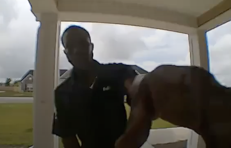 FUNNY VIDEO: Delivery Person Rings Doorbell Camera, Then Proceeds To Dance