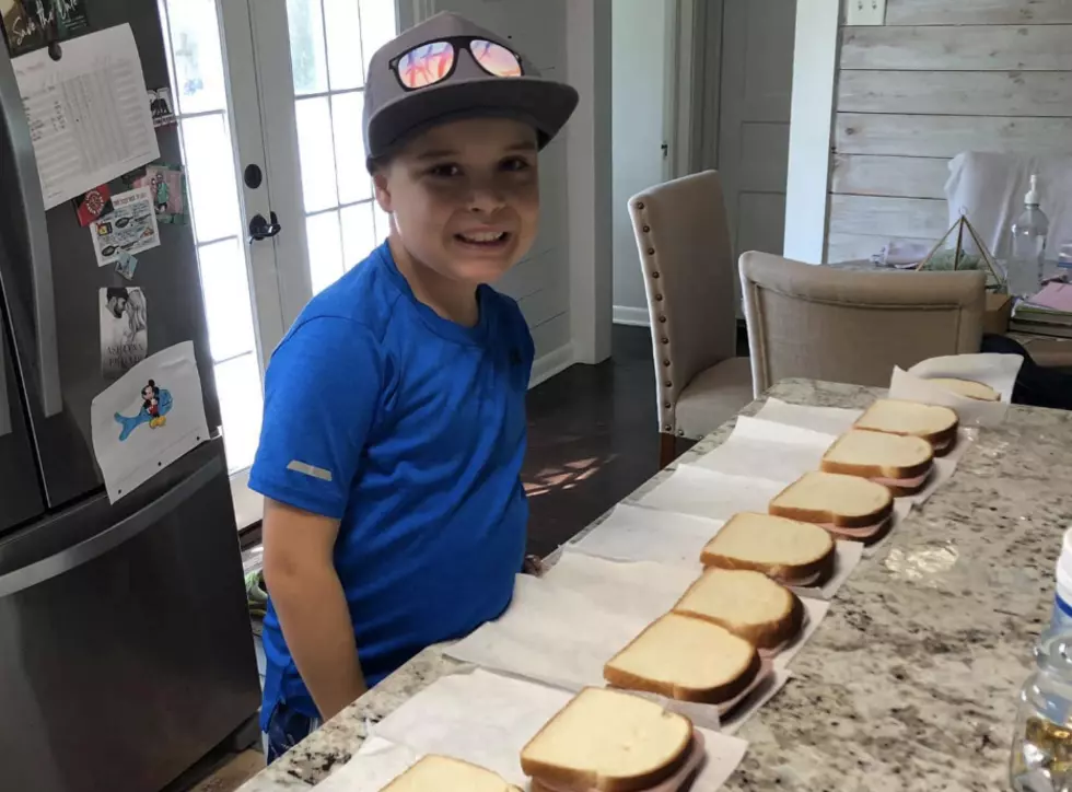 Kid Battling Cancer Feeds Homeless People In Lafayette [PHOTOS]