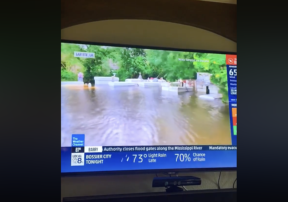 Weather Channel Reporter Thinks Graves Are ‘Floating’ Due To Flooding In Louisiana