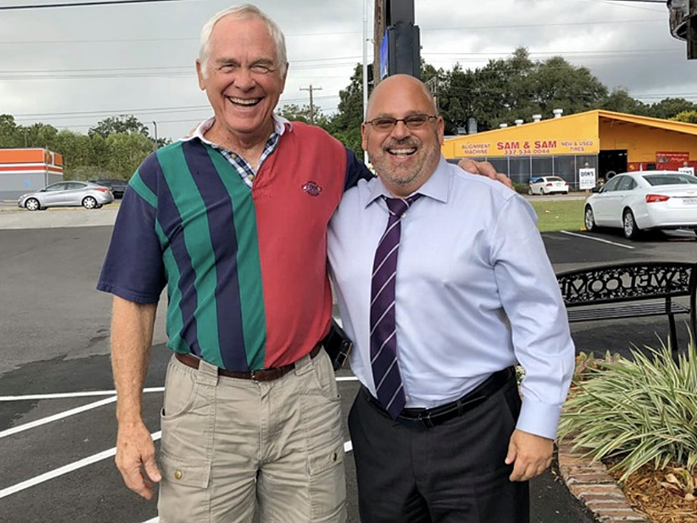 Legendary Meteorologist Returns To Area, Meets Up With Rob Perillo [PHOTO]