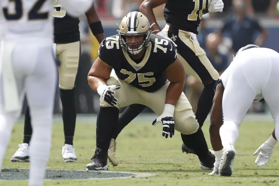 Saints Guard Andrus Peat Has Surgery On Arm, Out At Least 6 Weeks