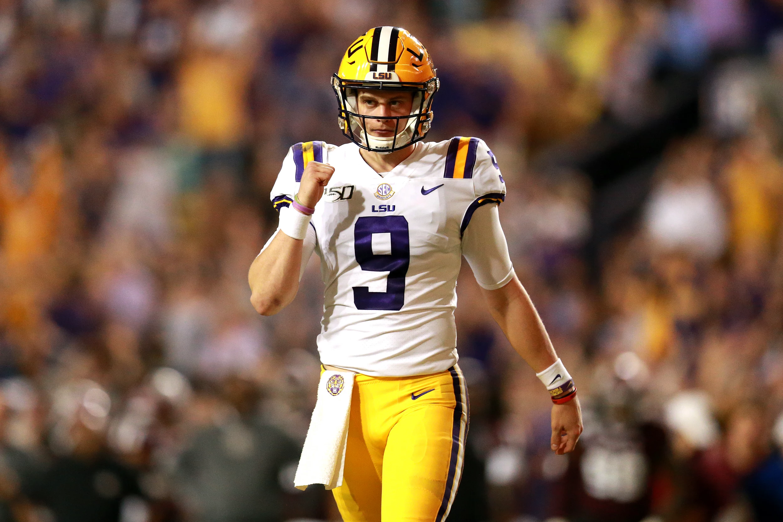 LSU Quarterback Joe Burrow Celebrates Louisiana With Burreaux