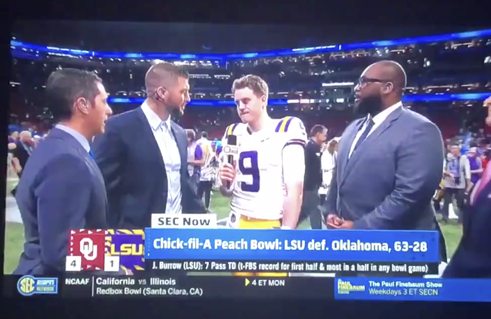 ESPN, SEC Network Host Apologizes For Telling Joe Burrow About Carley McCord&#8217;s Death On Live TV