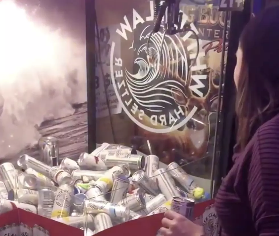 A White Claw ‘Claw Machine’ In Bar Shows Up On Internet [VIDEO]