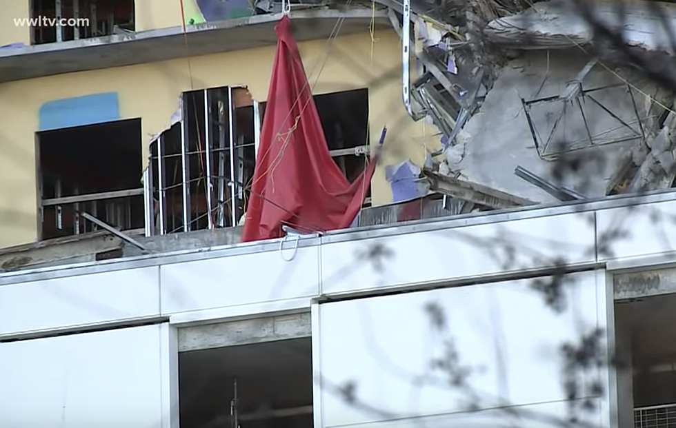 Dead Body Of Worker Exposed To Public After Tarp Falls From Hard Rock Collapse Site In New Orleans