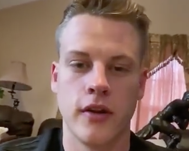 Joe Burrow Urges Folks To Stay Home and To Listen To Directions [VIDEO]
