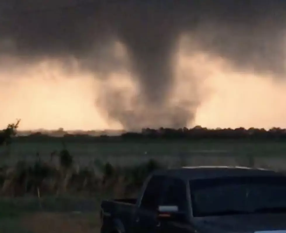 Huge Tornado Caught on Camera Near Mamou [VIDEO]